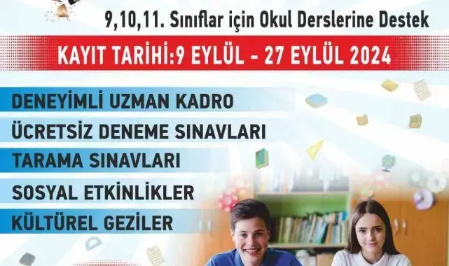 Başkan Çerçioğlu üniversiteye hazırlanan gençlerin yanında