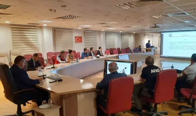 Eskişehir Afet Müdahale Planı çerçevesinde yapılan toplantılar sürüyor