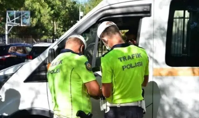 Çorum'da okul çevresi ve servis araçları denetlendi