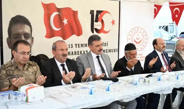Şehit Polis Memuru Yakup Sürücü'ye vefa