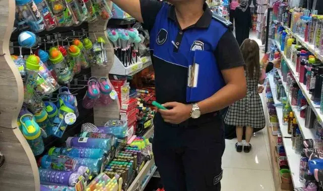 İnegöl'de kırtasiyeler mercek altında