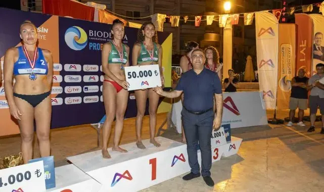 'Pro Beach Tour'un Mersin etabı tamamlandı