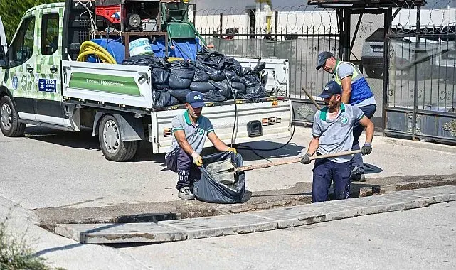 Büyükşehir'den altyapıya bahar temizliği