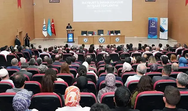Bayburt'ta İl İnsan Hakları İstişare Toplantısı yapıldı