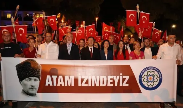Muğla'da 30 Ağustos coşkuyla kutlandı