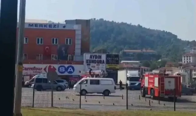 Kdz. Ereğli Diş Hastanesi'nde yangın paniği
