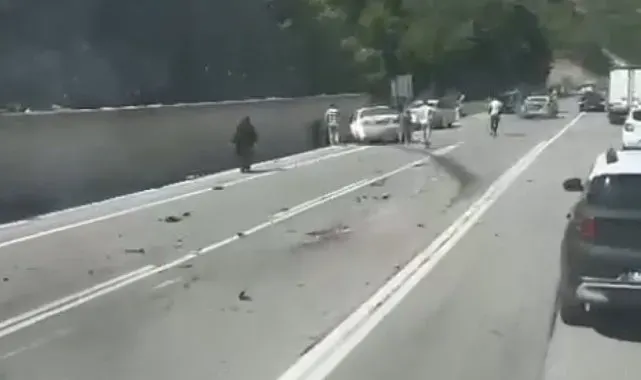 Sinop'ta zincirleme trafik kazası: 6 yaralı