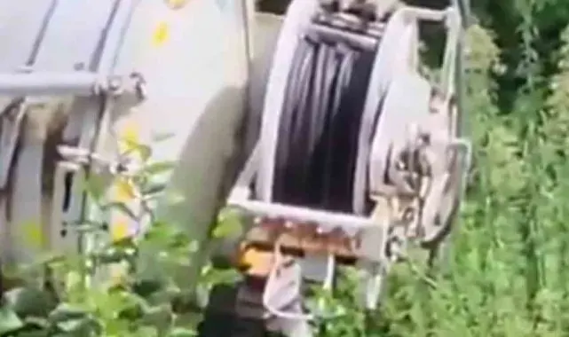 Güce Belediyesi'nden "Foseptik değil yağmur suyu" açıklaması