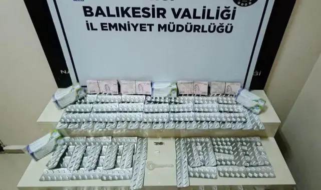Bandırma'da uyuşturucu operasyonu