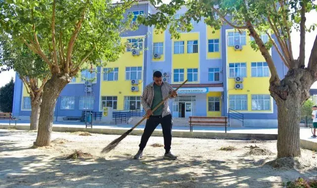 İncirliova'da okullar eğitime hazırlanıyor