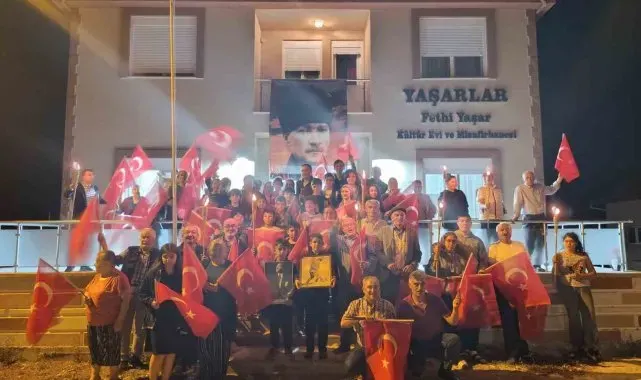 Selçik Köyü'nde anlamlı yürüyüş