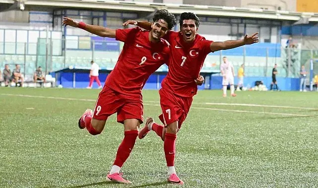 U20 Milli Takımı, Akdeniz Oyunları'nda Kuzey Makedonya'yı 3-0 yendi