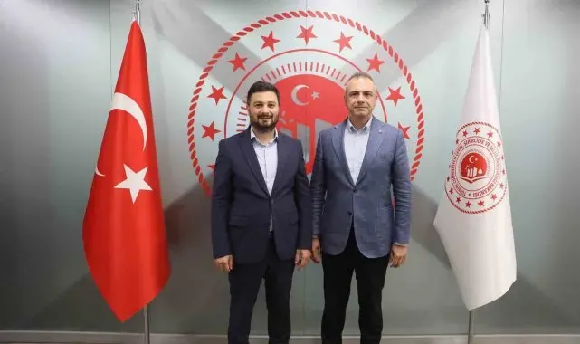 Kağıthane Belediye Başkanı Öztekin, İl Müdürü Batur'u ziyaret etti