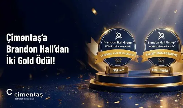 Çimentaş'a Brandon Hall'dan iki gold ödül