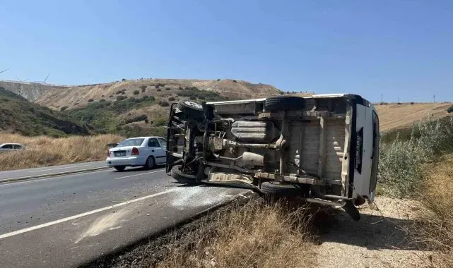 Bandırma'da trafik kazası: 2 yaralı