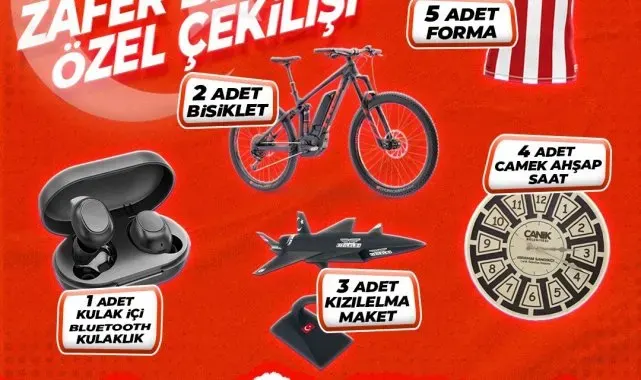 Canik, 30 Ağustos'ta hediye dağıtacak