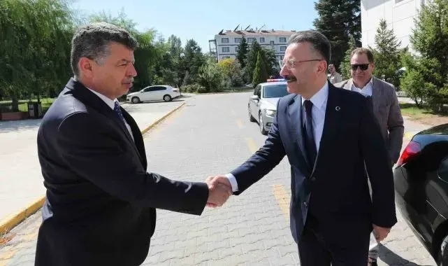 Vali Aksoy'dan İl Emniyet Müdürlüğüne ziyaret