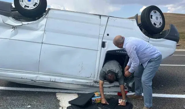Başkan Kılıç'tan kazazedeye yardım eli