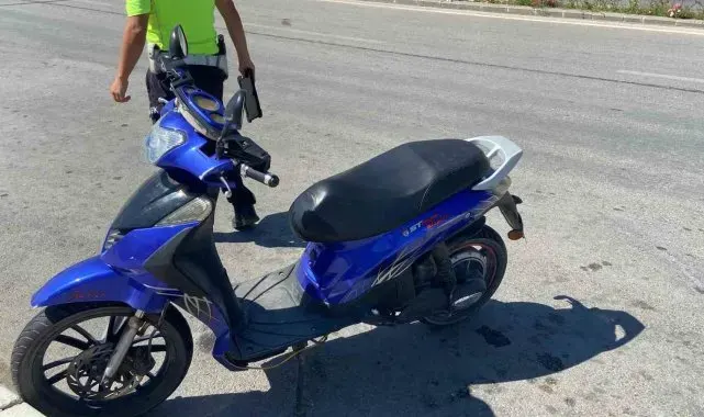 Karaman'da elektrikli bisiklet yaya kadına çarptı: 2 yaralı