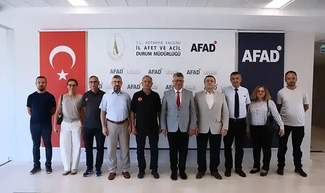 DPÜ Rektörü Kızıltoprak'tan AFAD İl Müdürlüğüne ziyaret