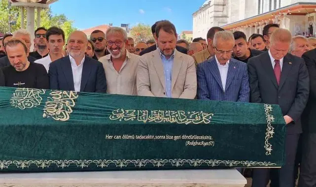 Serhat Albayrak'ın dayısı Ali Keleş son yolculuğuna uğurlandı