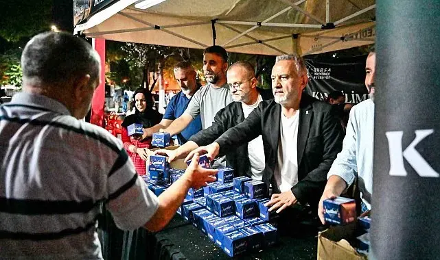 Başkan Vekili Biba, Mevlid Kandili'ni Bursalılarla birlikte idrak etti