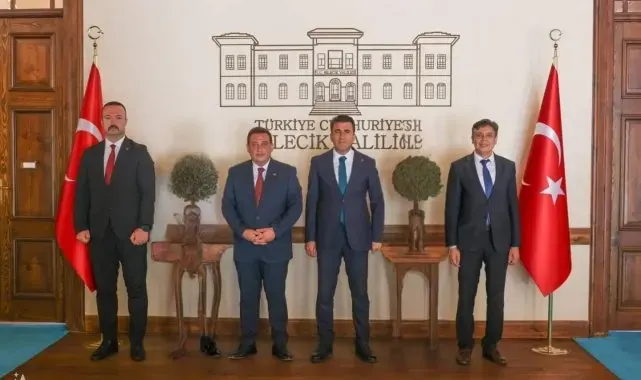 Milliyetçi Hareket Partisi'nden Vali Şefik Aygöl'e ziyaret