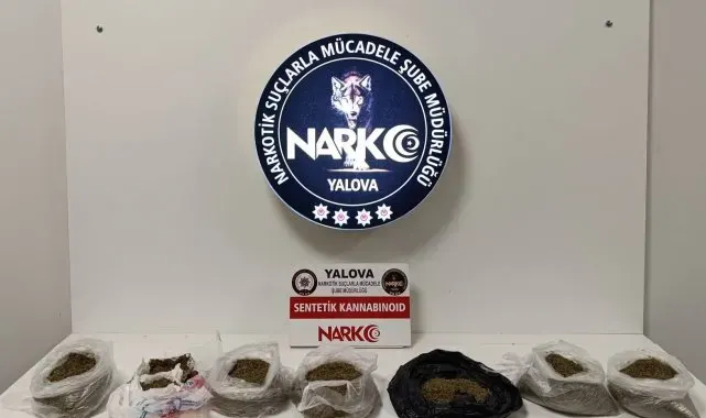 Yalova'da uyuşturucu operasyonu: 2 gözaltı
