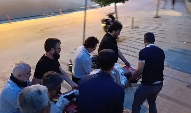 Bursa'da motosiklet kazasında bir kişi yaralandı