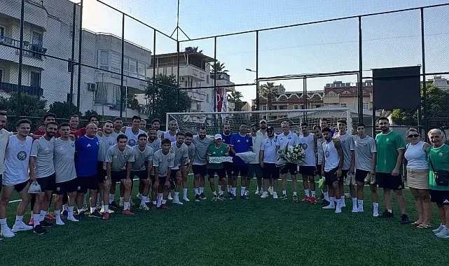 Marmaris Belediyespor sezon öncesi ilk antrenmanına çıktı