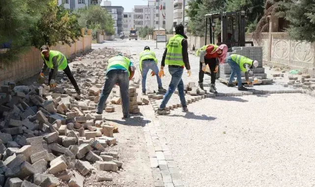 Haliliye Belediyesi üstyapı hizmetleriyle konforu artırıyor