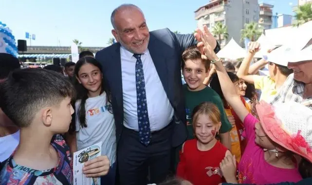 Canik'te çocuklar ödüllerine kavuşuyor