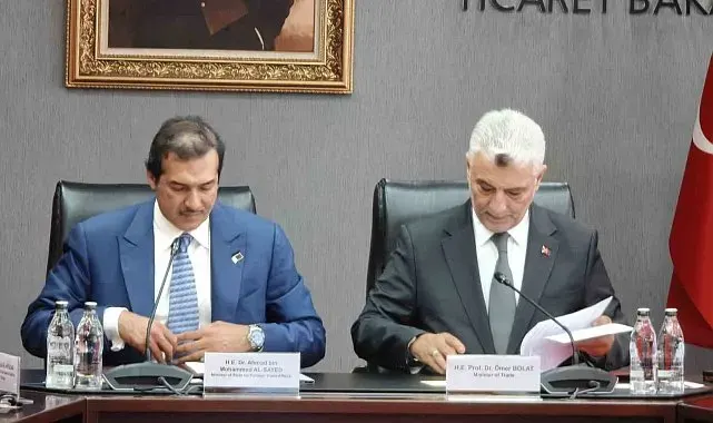 Bakan Bolat, Katarlı Mevkidaşı Al Sayed ile görüştü