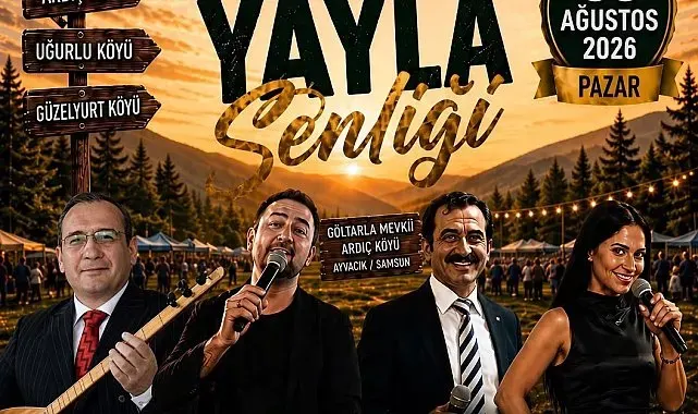 Ayvacık'ta yayla şenliği