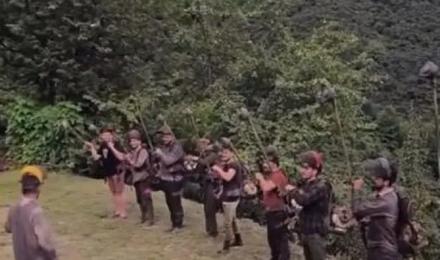 Fındık hasadındaki komando yemini sosyal medyada ilgi odağı oldu