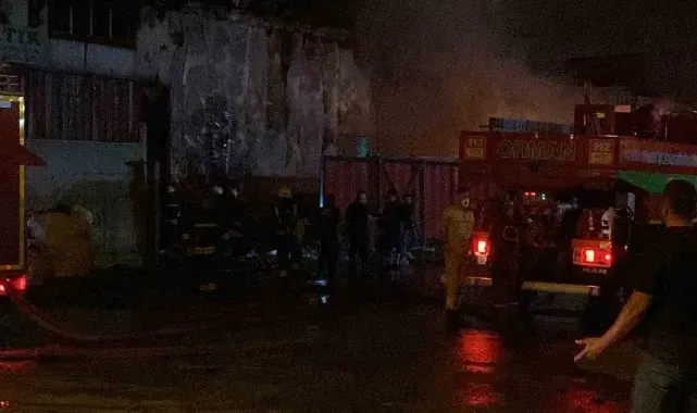 Konya'daki fabrika yangını kontrol altına alındı