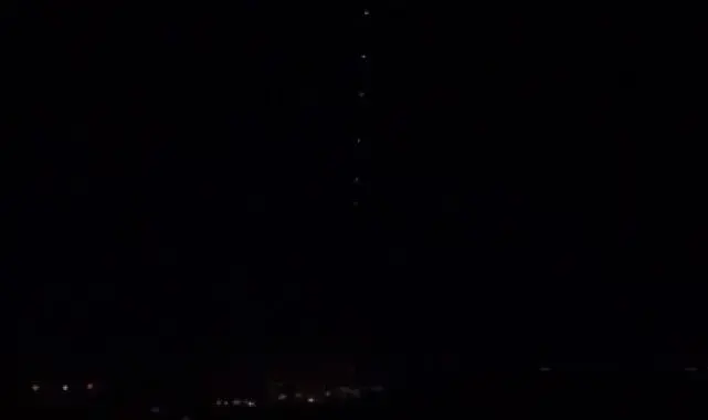 Elon Musk'ın Starlink uyduları Manisa semalarında görüldü