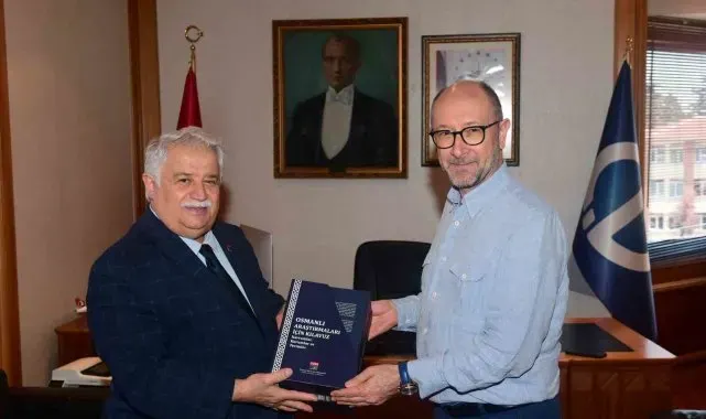 TÜBA Başkanı Şeker'den Rektör Erdal'a ziyaret