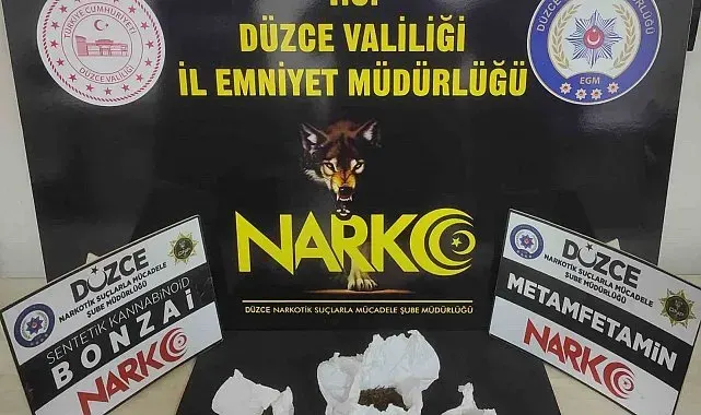 Düzce'de uyuşturucudan 46 şahsa işlem yapıldı