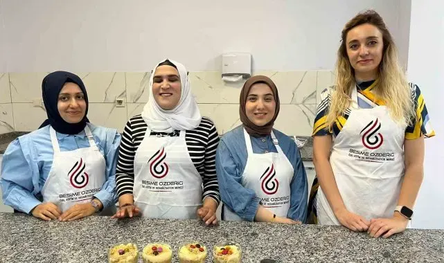 Özel öğrenciler mutfakta hünerlerini sergiledi