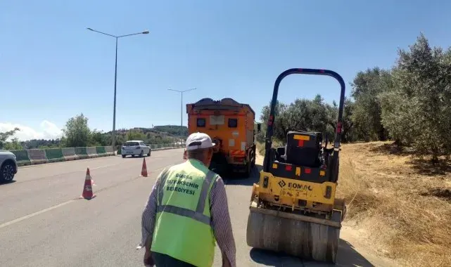 Bursa-Mudanya yolu onarıldı