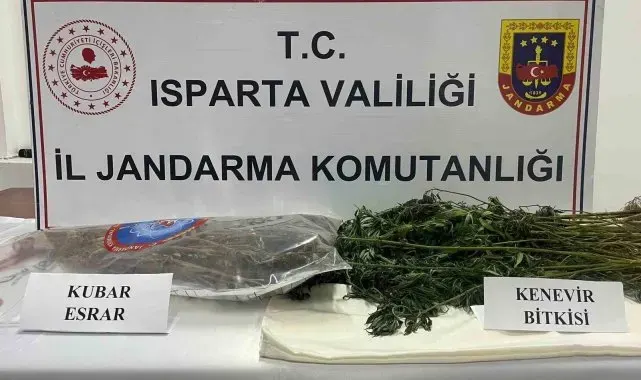 Isparta'da uyuşturucu operasyonu: 1 tutuklama
