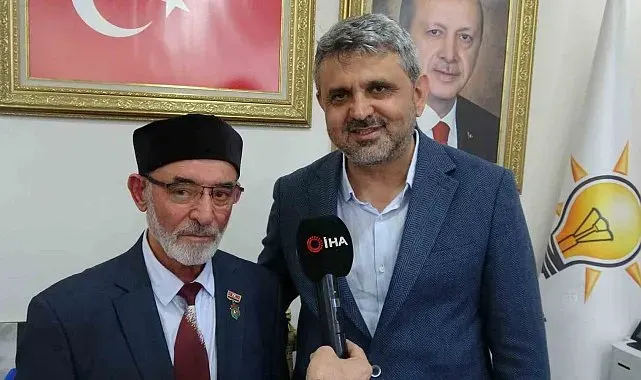 Şehit babasının Cumhurbaşkanı Erdoğan'a şiir okuma hayali gerçek oldu