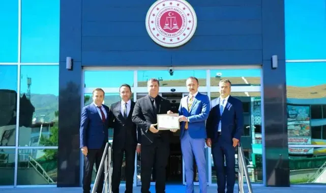 Erzincan Adliye Sarayına Erişilebilirlik Belgesi verildi
