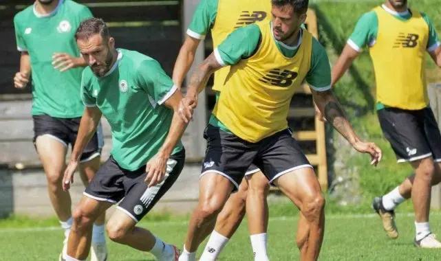 Konyaspor, Slovenya kampındaki son atrenmanını yaptı