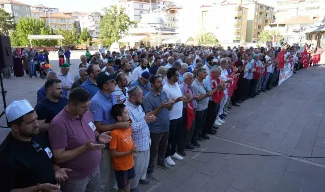 Kırıkkale'de Haniye için gıyabi cenaze namazı kılındı