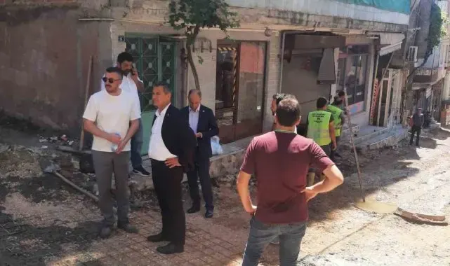 Tavşantepe Caddesi çalışmalarında son etaba geldi
