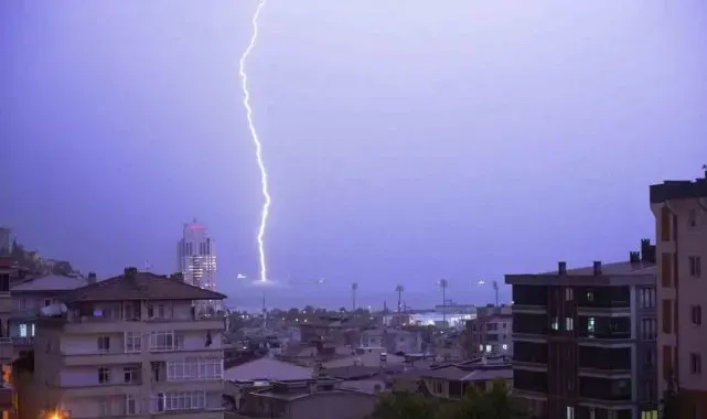 AFAD'dan Samsun için 'çok kuvvetli yağış' uyarısı