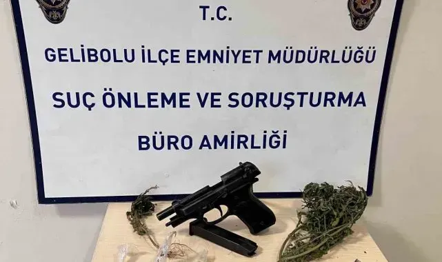 Gelibolu'da uyuşturucu operasyonu