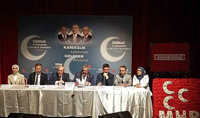 MHP Genel Başkan Yardımcısı Yıldız Tekirdağ'da